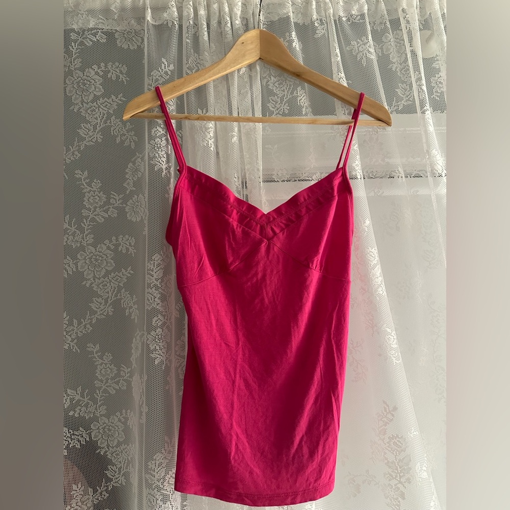PINK DETAILED TANK TOP